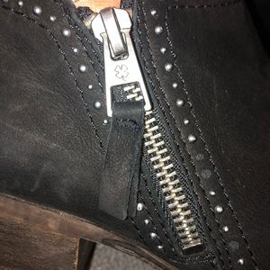 Lucky Brand Shoes - Lucky Brand Black Booties with small studs, Size 8 Lucky Brand Shoes - Lucky Brand Black Booties with small studs, Size 8